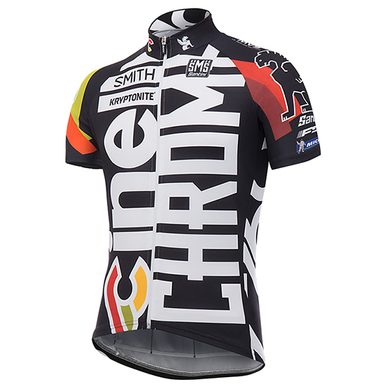 Maglia Cinelli Chrome Training Manica Corta 2017 nero